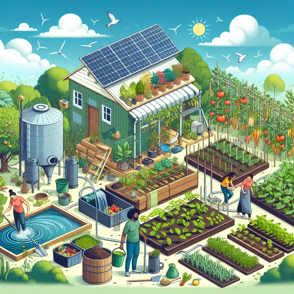 Building a Self-Sufficient Off-Grid Garden